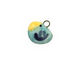 Jangles Ceramic Woodland Turquoise Bird 14-16mm