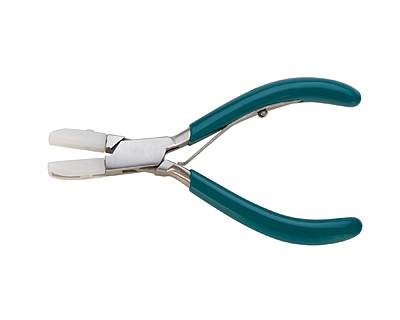 Flat Jaw Nylon Pliers w/ Spring