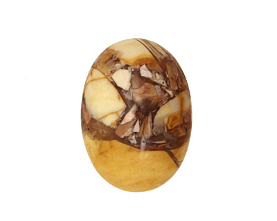 Brecciated Mookaite Oval Cabochon 18x25mm