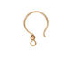 TierraCast Gold Filled Earwire Loop w/ 3mm Bead