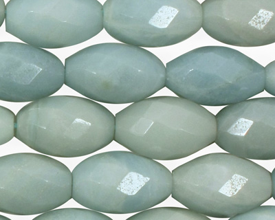 Amazonite Faceted Rice 10-11x9-10mm