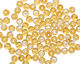 Czech Glass Medium Topaz AB Round 4mm