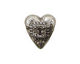 Green Girl Pewter Locked Heart 17x20mm