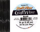 Soft Flex Black Craft Wire 22 gauge, 15 yards