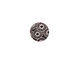 Lillypilly Black Dandelion Anodized Aluminum Disc 11mm, 22 gauge
