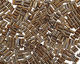 TOHO Metallic Iris Brown Bugle #1 Seed Bead