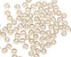 Czech Glass Luster Iris Light Smoky Topaz Round 4mm