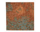 Lillypilly Azul Groovy Circles Embossed Patina Copper Sheet 3"x3", 36 gauge
