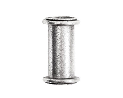 Nunn Design Antique Silver (plated) Large Channel 24x14mm