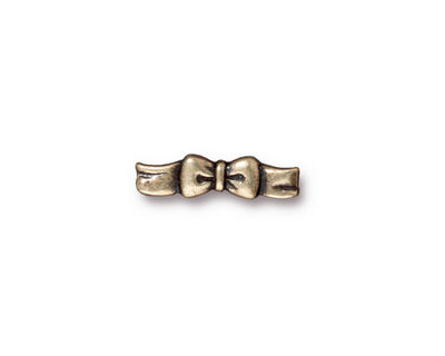 TierraCast Antique Brass (plated) Bow Bar 16x4mm