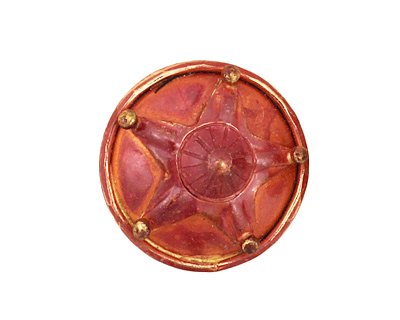 Patricia Healey Copper Bumpy Starfish Button 24mm