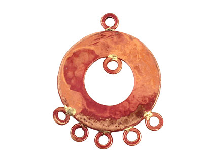 Patricia Healey Copper Chandelier Link 26x35mm