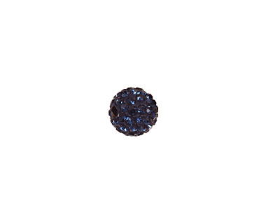 Montana Blue Pave Round 8mm (1.5mm hole)