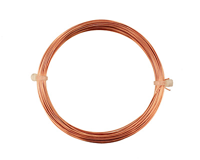 German Style Wire Copper Round 24 gauge, 12 meters