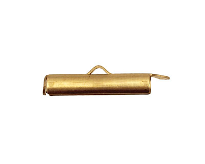 Brass Small Bead Pod Toggle Bar 28x4mm