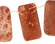 Fossil Coral (red) Thin Pillow Drop 21x41mm