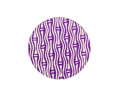 Lillypilly Purple Reeds Anodized Aluminum Disc 25mm, 24 gauge