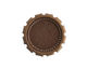 Vintaj Natural Brass Spoked Gear 23mm