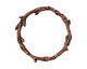Ezel Findings Antique Copper Colossal Wreath Link 43mm