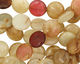 Rainbow Soocho Jade Puff Coin 12mm