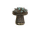The BeadsNest Lampwork Glass Neptune Mushroom 18-21x18-19mm