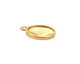 TierraCast Gold (plated) Faceted Drop 17x21mm