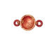 Patricia Healey Copper Dome Bezel Link 27x14mm