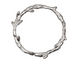 Ezel Findings Rhodium (plated) Colossal Wreath Link 43mm
