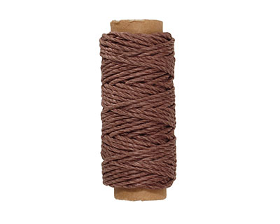 Dark Brown Hemp Twine 20 lb, 29 ft