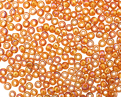 TOHO Transparent Rainbow Topaz Round 8/0 Seed Bead