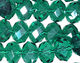 Emerald Crystal Faceted Rondelle 14mm