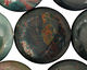 Bloodstone Puff Coin 30mm