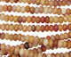 Monaco Agate Rondelle 4mm