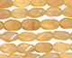 Yellow Opal Faceted Twisted Rice 8-10x5-7mm