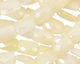 Yellow Jade Faceted Thin Pillow 12x8mm