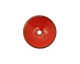 C-Koop Enameled Metal Medium Red Disc 3-4x18-20mm