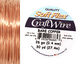 Soft Flex Bare Copper Craft Wire 26 gauge, 30 yards