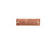 Nunn Design Antique Copper (plated) Flat Large Thin Tag Link 9x30mm