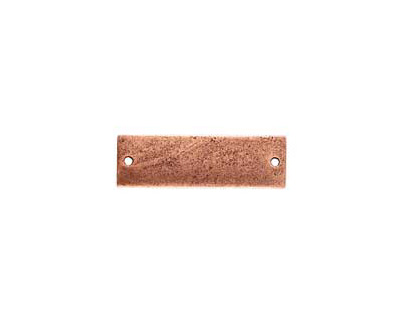Nunn Design Antique Copper (plated) Flat Large Thin Tag Link 9x30mm