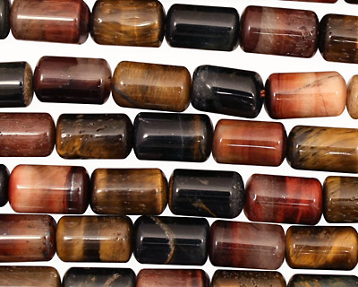 Tiger Eye (multi) Tube 10x6mm