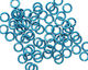 Pacific Blue Enameled Copper Round Jump Ring 5mm, 18 gauge