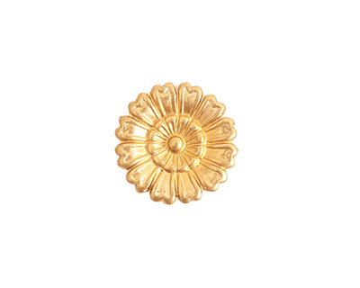 Nunn Design Brass Large Aster Embellishment 16mm