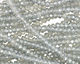 Glacier Crystal Faceted Rondelle 3mm