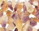 Amethyst and Citrine Rough Nugget Drop 7-12x15-30mm