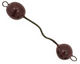 Jangles Ceramic Purple Wavy Link 56-67x11-12mm