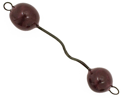 Jangles Ceramic Purple Wavy Link 56-67x11-12mm