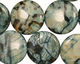 Mystic Blue Feldspath Puff Coin 20mm