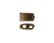 Vintaj Natural Brass Bracelet Foldover Clasp 13x6.5mm