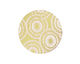Lillypilly Gold Dandelion Anodized Aluminum Disc 25mm, 22 gauge