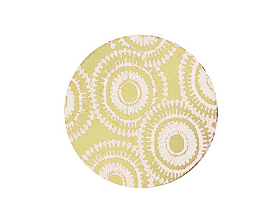 Lillypilly Gold Dandelion Anodized Aluminum Disc 25mm, 22 gauge